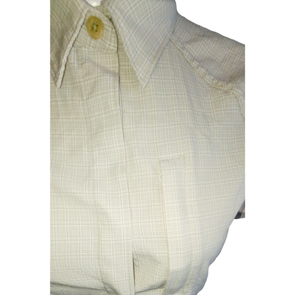 The North Face Button Up Short Sleeve Shirt Size S-P - Picture 3 of 6
